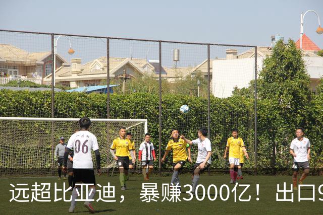 远超比亚迪，暴赚3000亿！出口94万辆，这个国产汽车闷声发大财